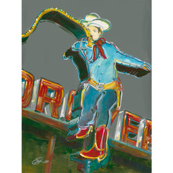 Drover Hotel Neon Cowboy #03 (18